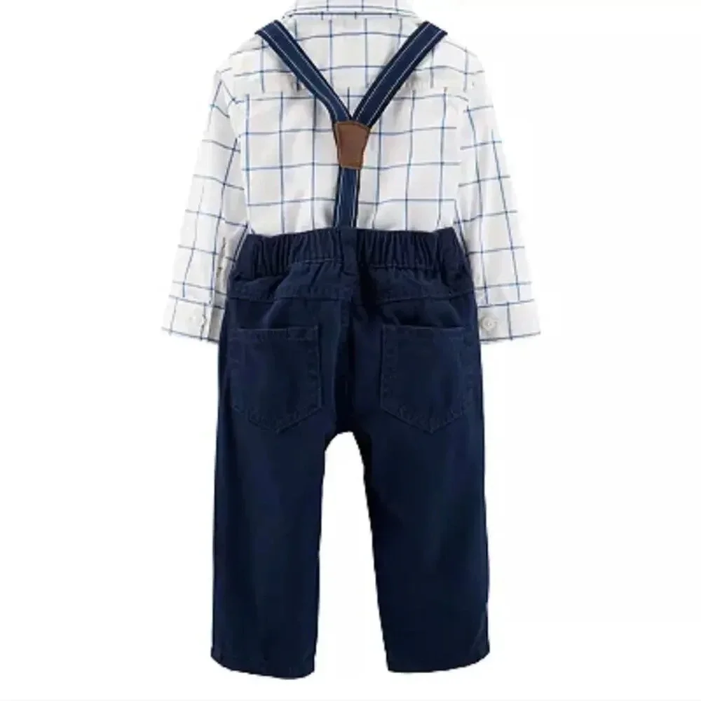 Baby Boy Carter's Pants and Suspenders Set / 6 mths.